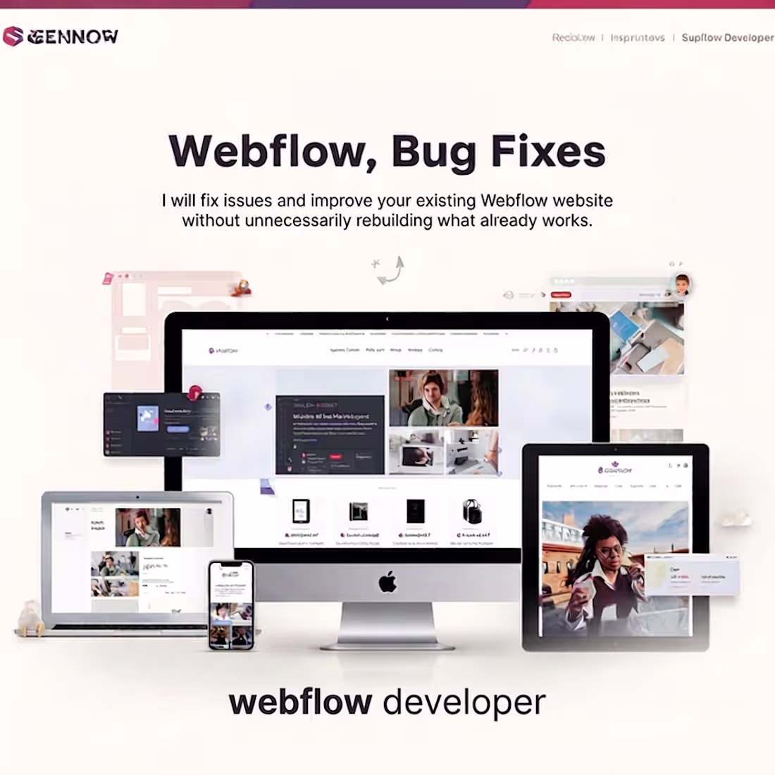 Cover image for Webflow Bug Fixes & Website Improvements
