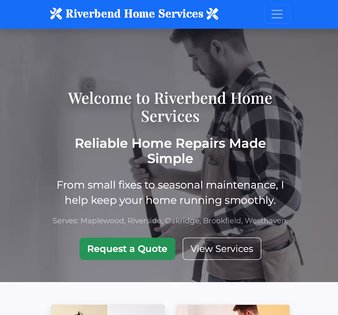 Cover image for Custom Website Design & Development
