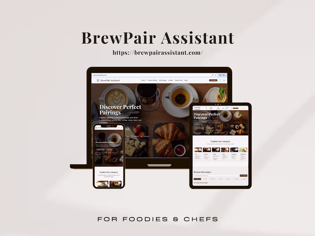 Cover image for AI-powered culinary app helping users
