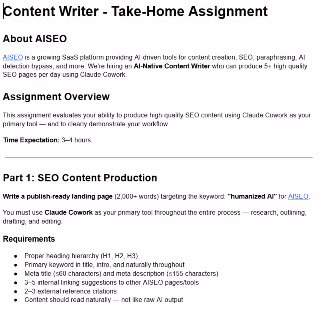 Cover image for AISEO Landing Page: SEO Copywriting Case Study