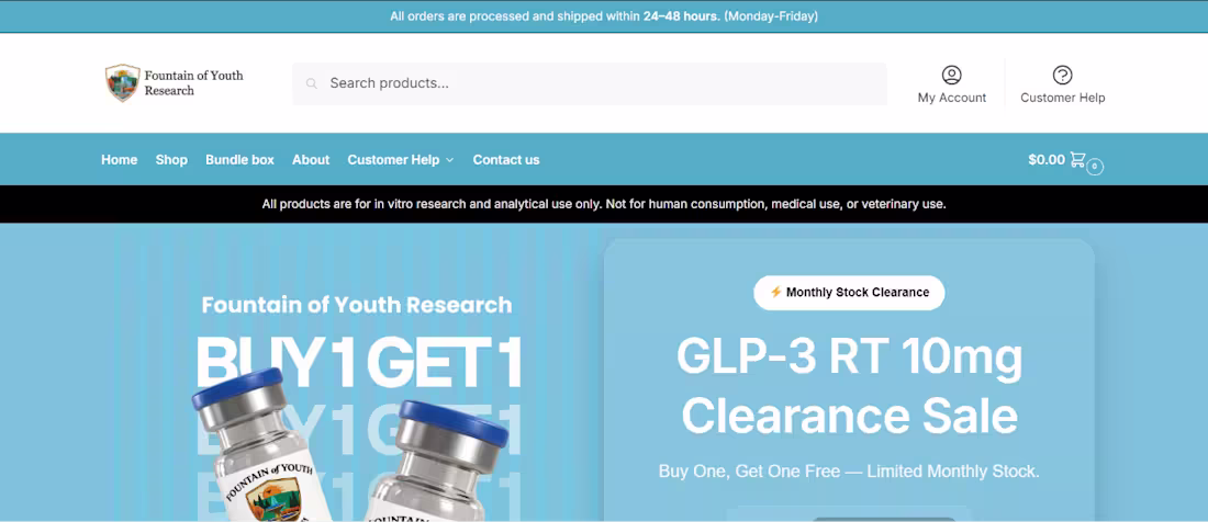 Cover image for WordPress E-commerce Website | Health
