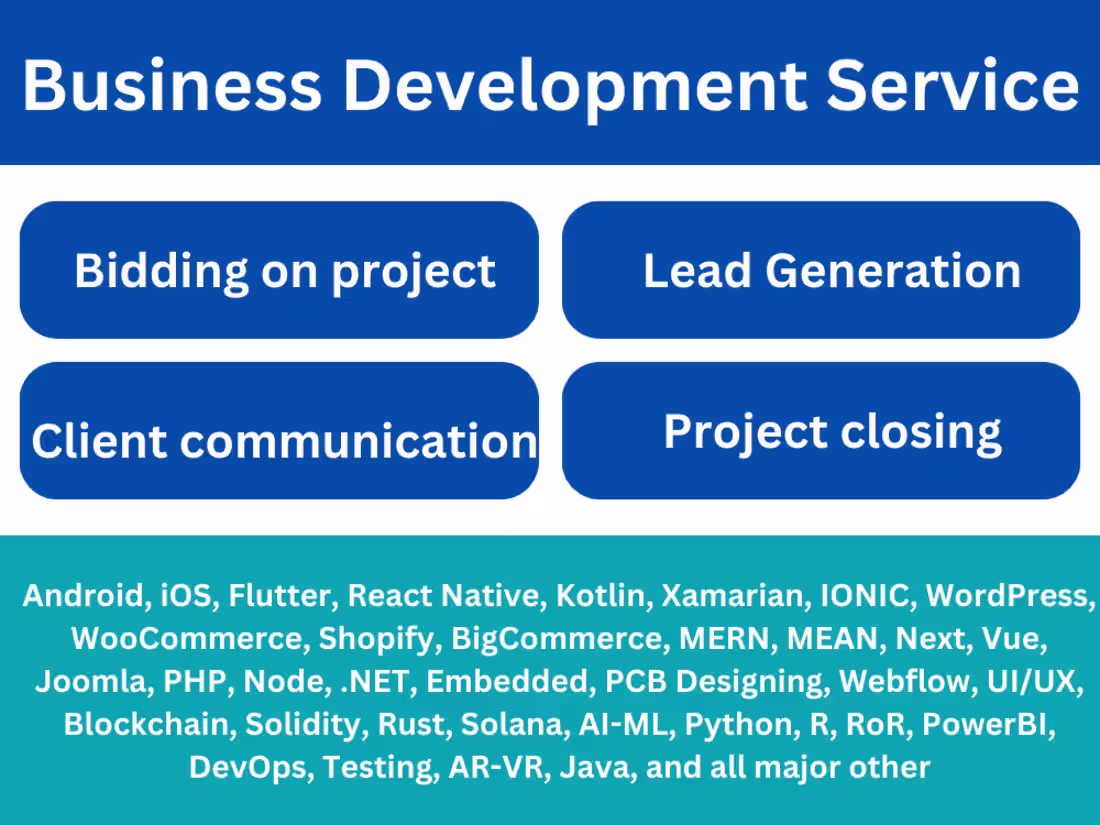 Cover image for Business Development - Lead Generation