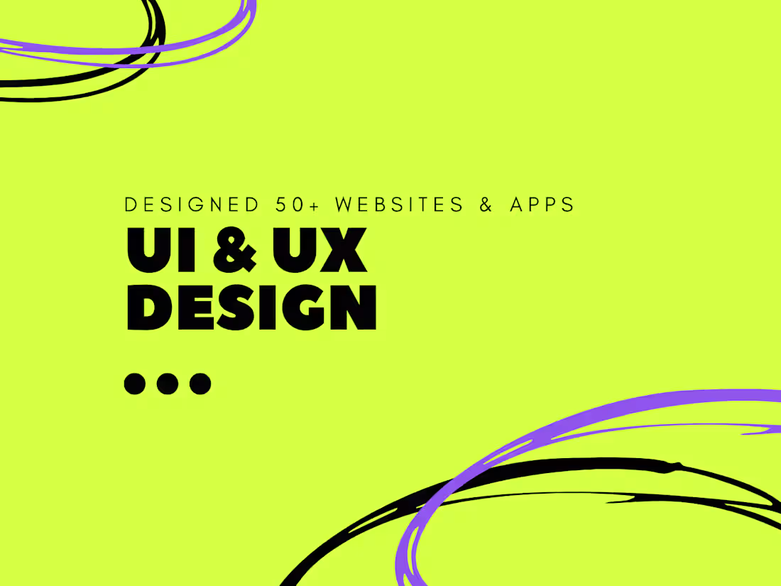 Cover image for UI / UX Design for your new Mobile App