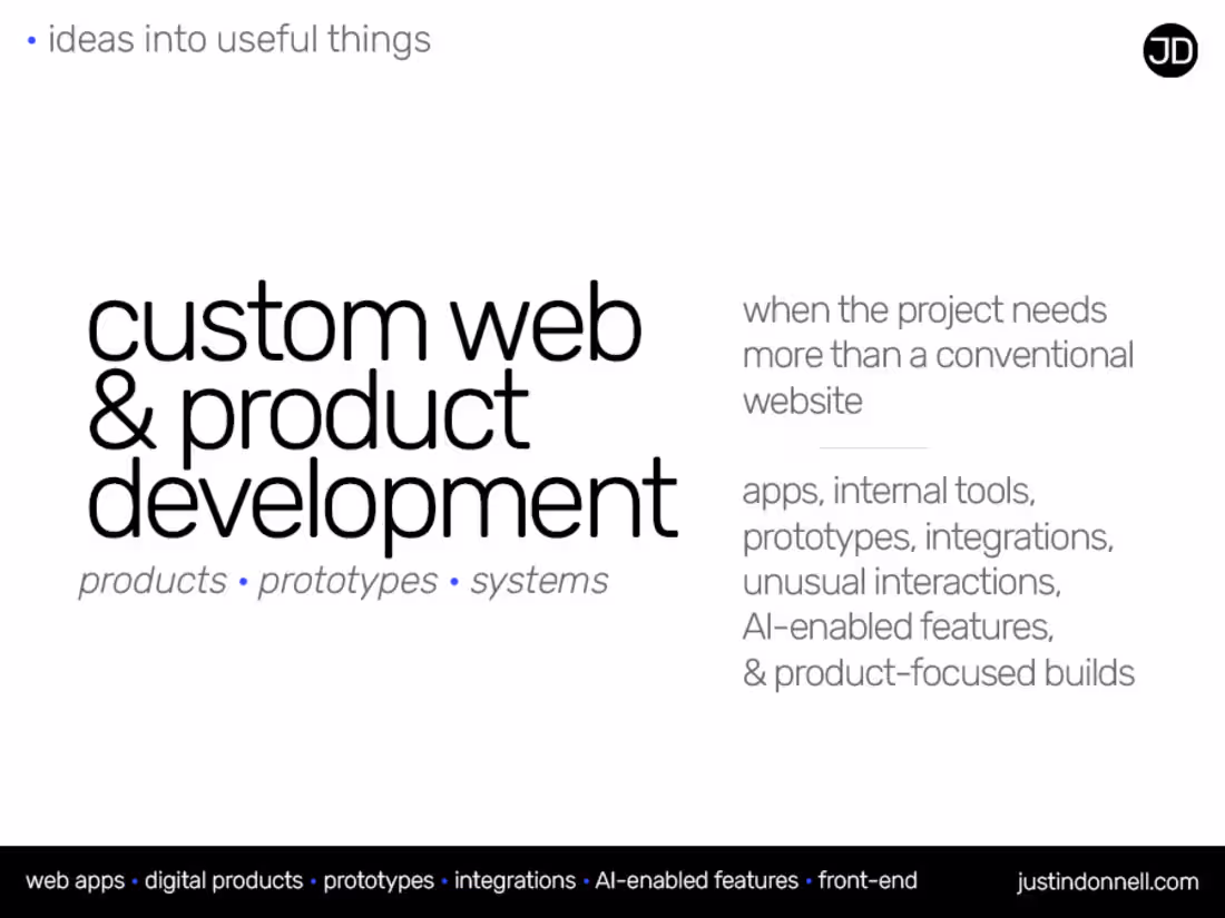 Cover image for Custom Web & Product Development