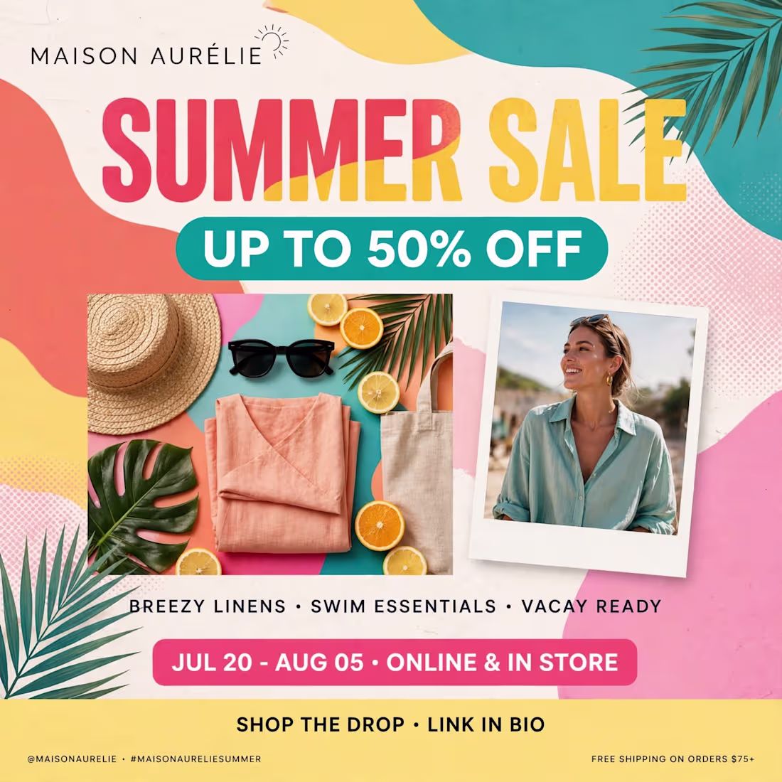 Cover image for MAISON AURELIE - Summer Sale