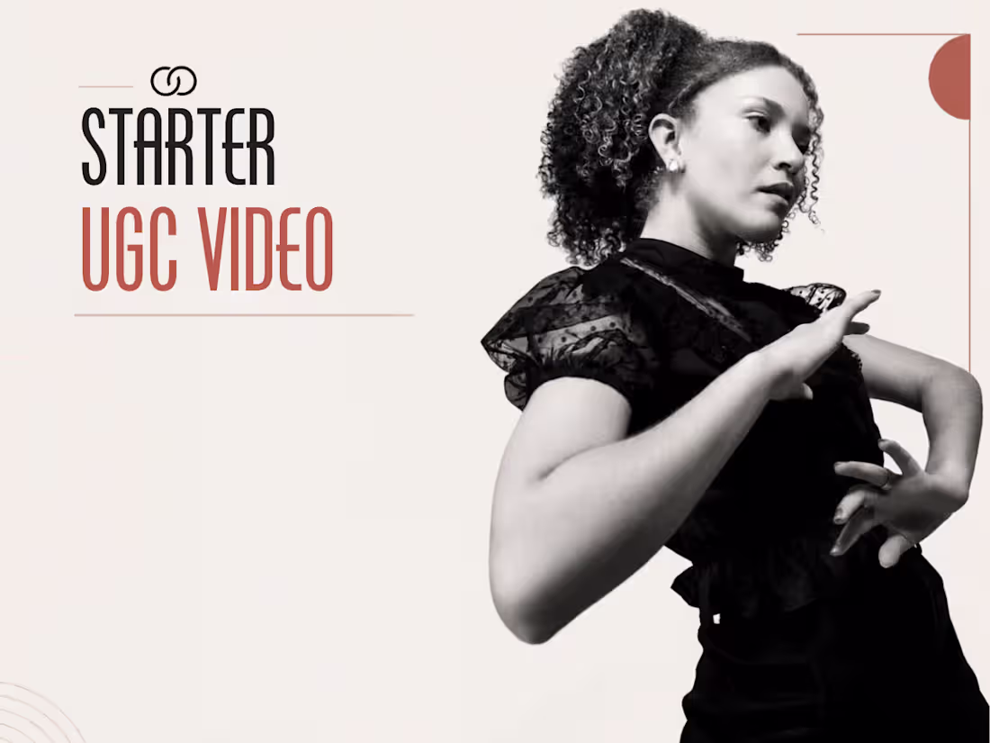 Cover image for Starter UGC VIDEO