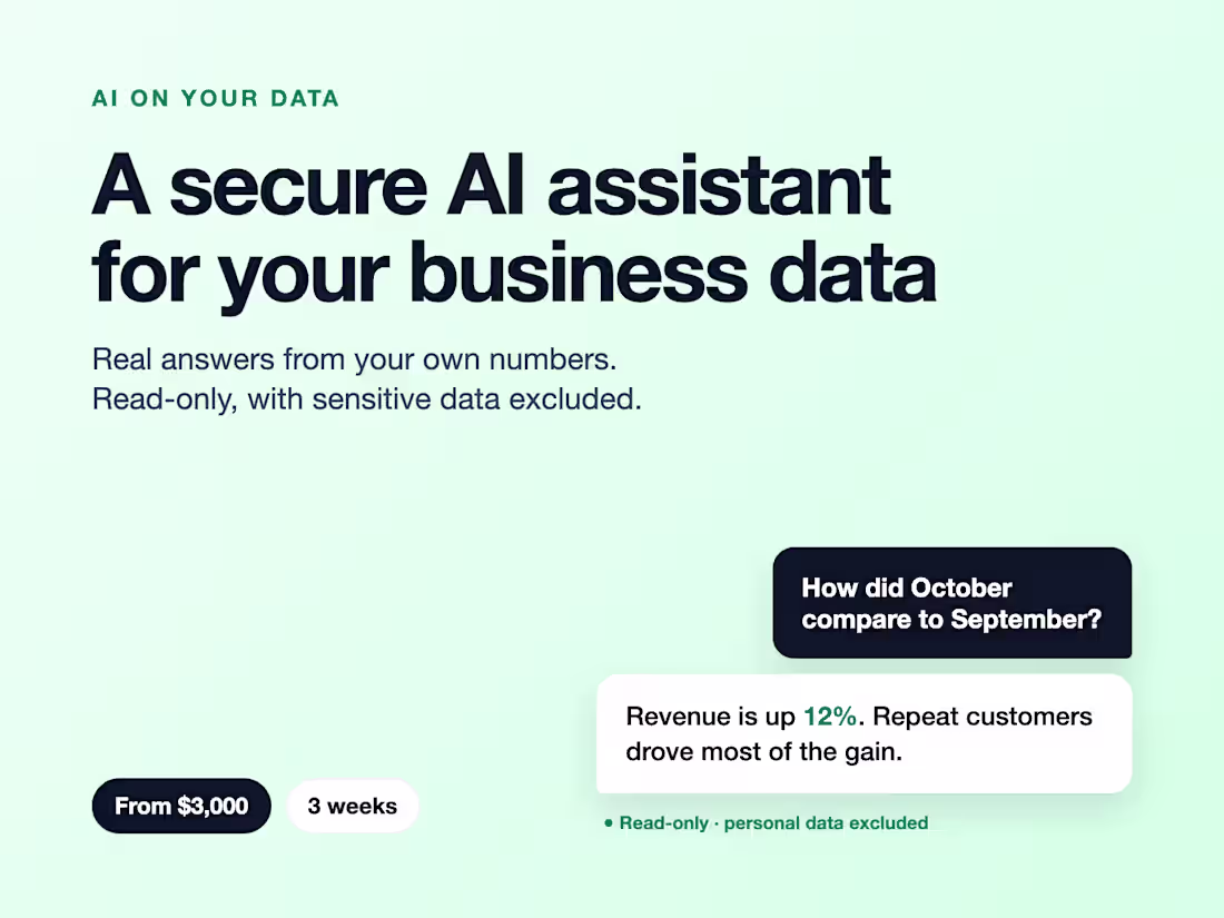 Cover image for Secure AI Assistant on Your Business Data