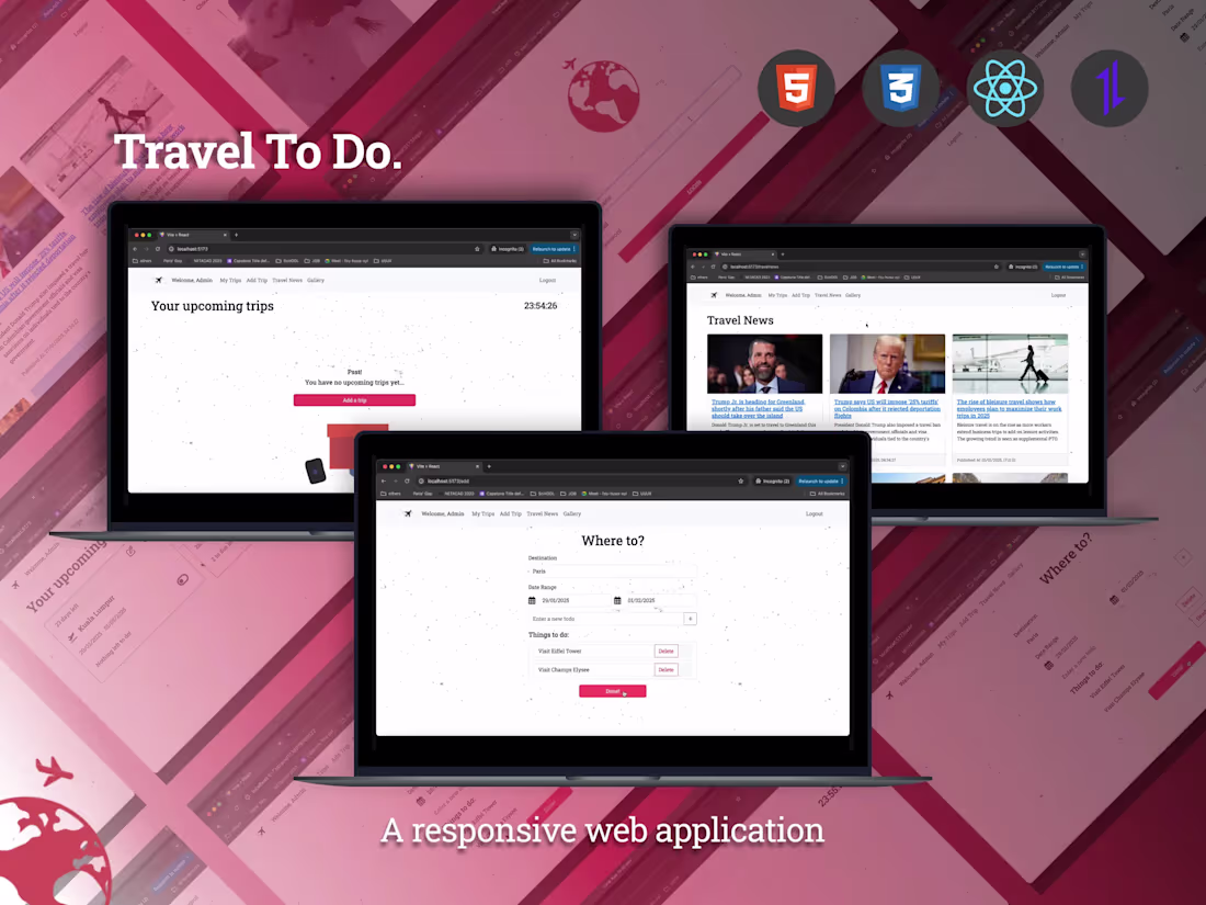 Cover image for Webapp design and development