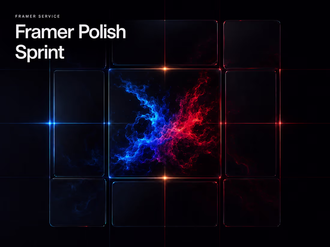 Cover image for Framer Polish Sprint
