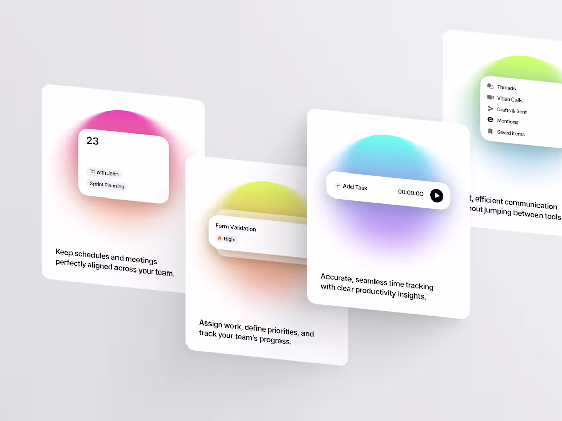 Cover image for flowly - feature cards