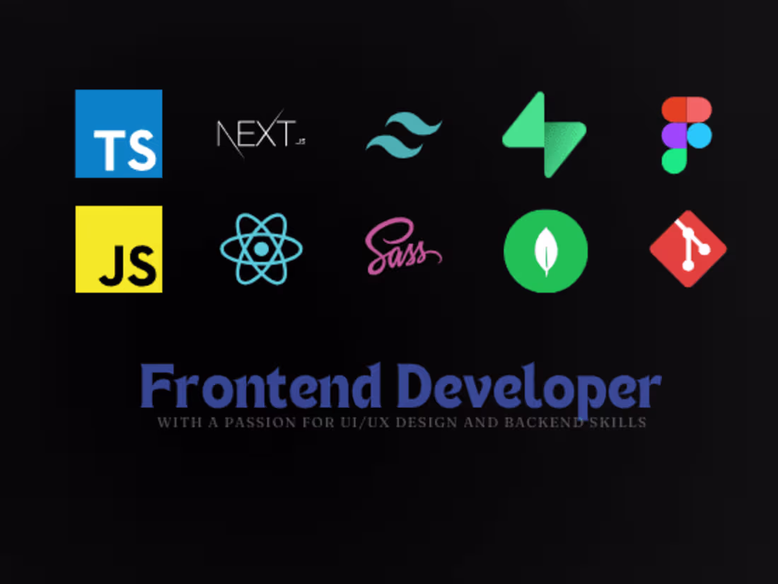 Cover image for Frontend Development: Developing seamless, modern web pages.
