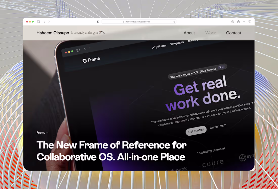 Cover image for Monso - Portfolio Template
