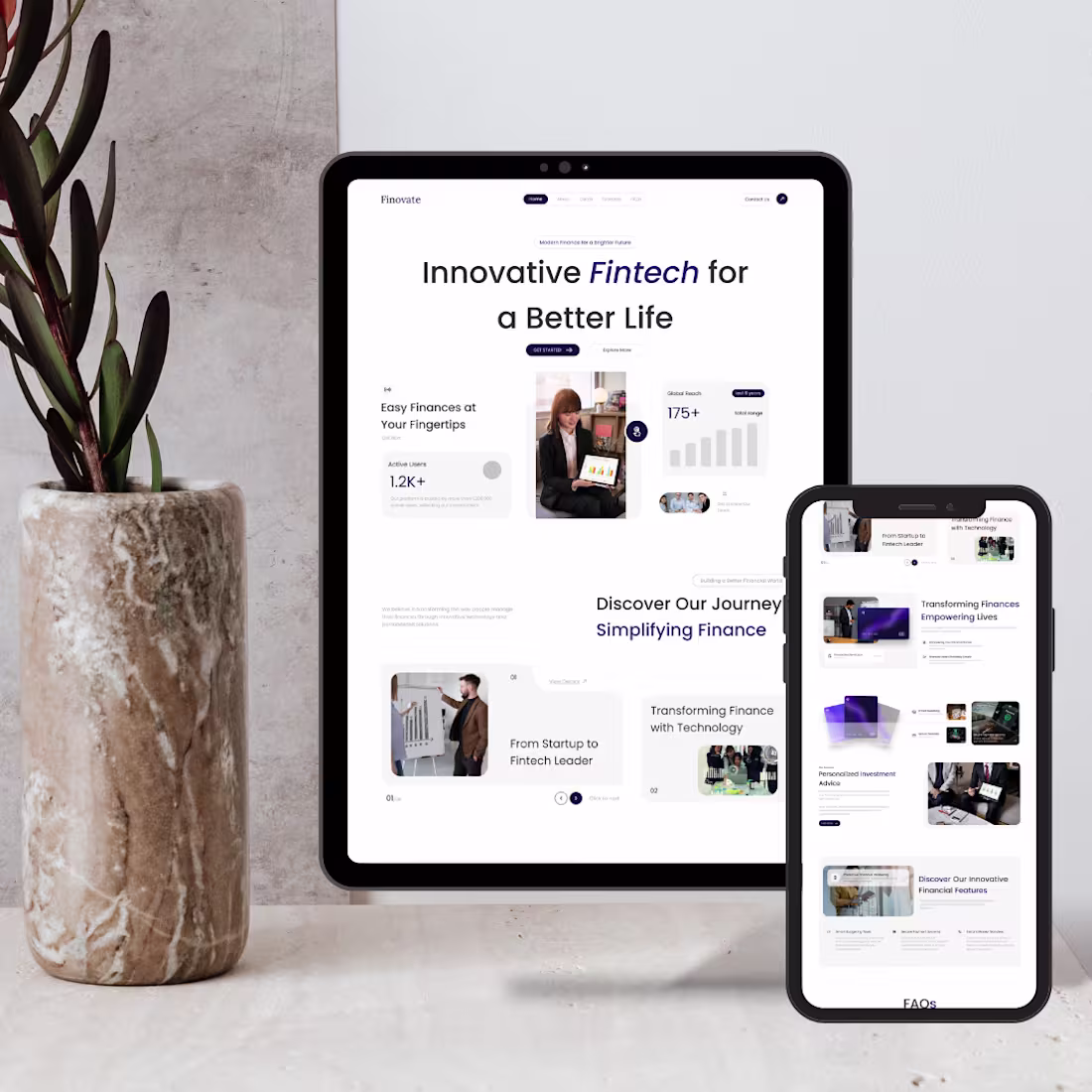 Cover image for Finovate is a next-generation digital