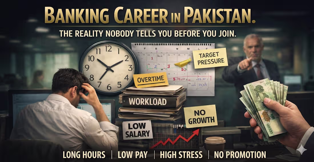 Cover image for BANKING CAREER IN PAKISTAN. THE