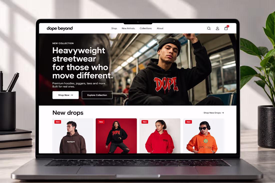 Cover image for Shopify Store Redesign & Theme Customization