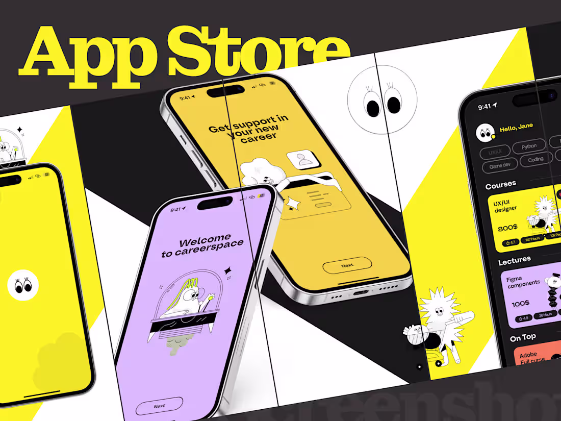Cover image for App Store & Play Store Screenshots Presentation