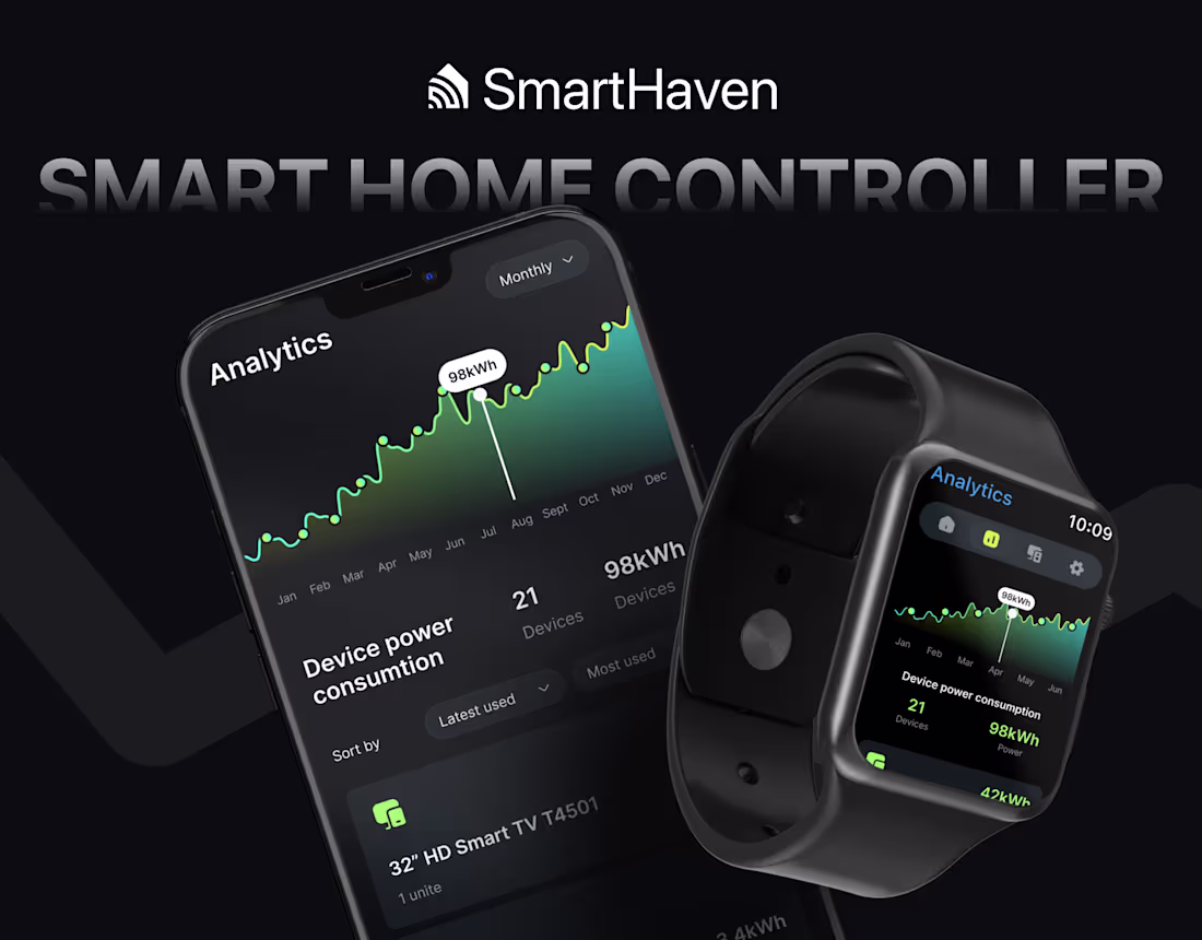 Cover image for SmartHaven - Smart Home Controller Apps