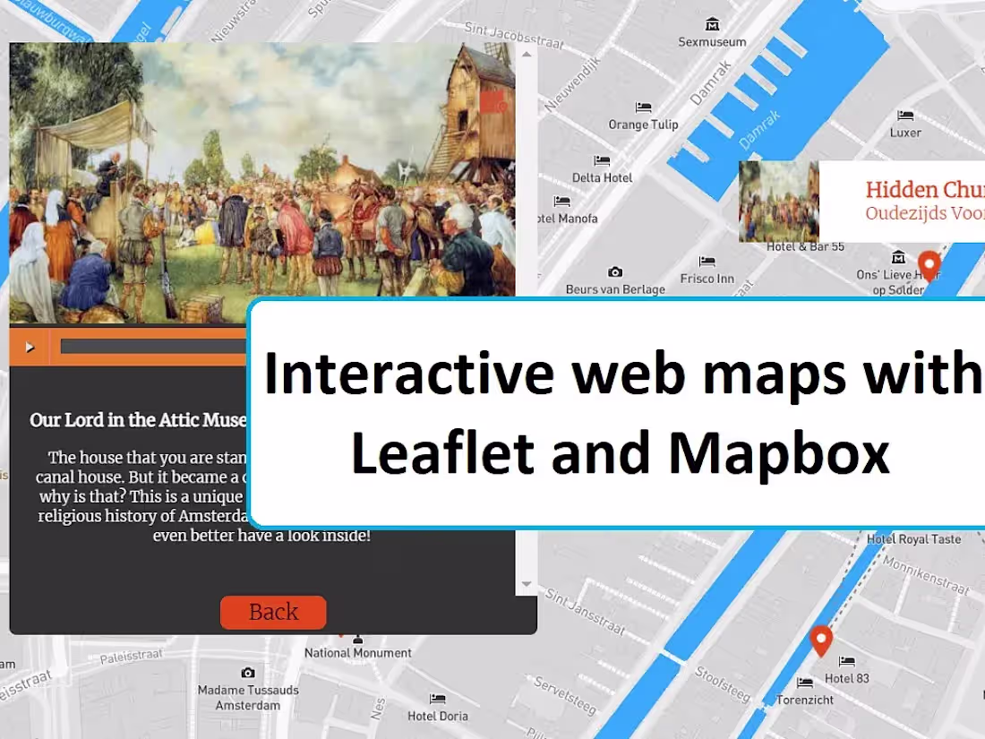 Cover image for Craft interactive maps with mapbox, leaflet, and google maps 