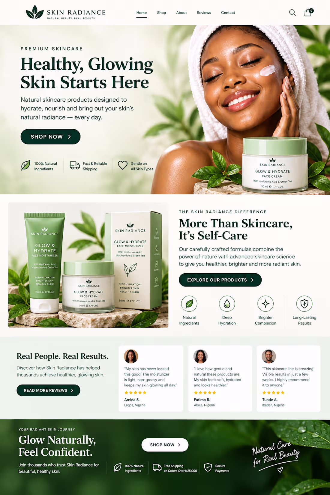 Cover image for I created conversion-focused landing page