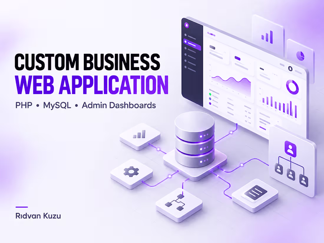 Cover image for Custom Business Web Application
