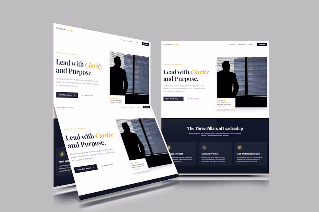 Cover image for Kajabi Executive Coach Online Course
