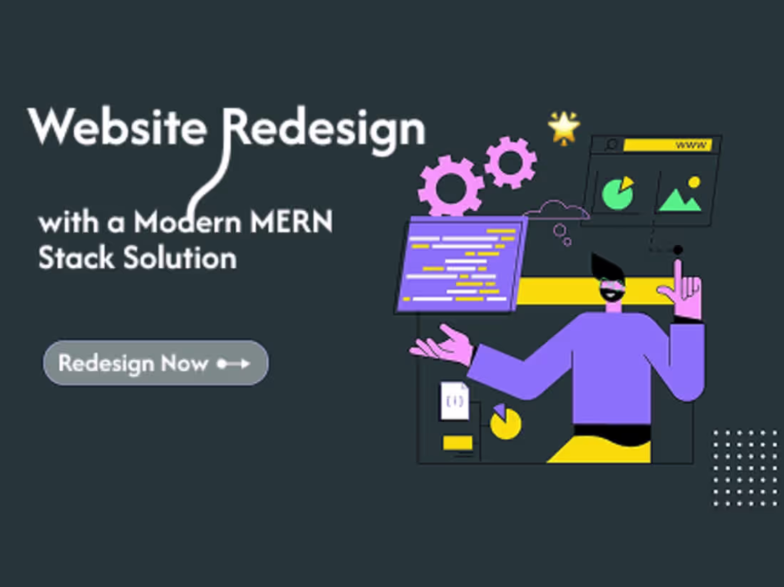 Cover image for Re-design Your Website with a Modern MERN Stack Solution