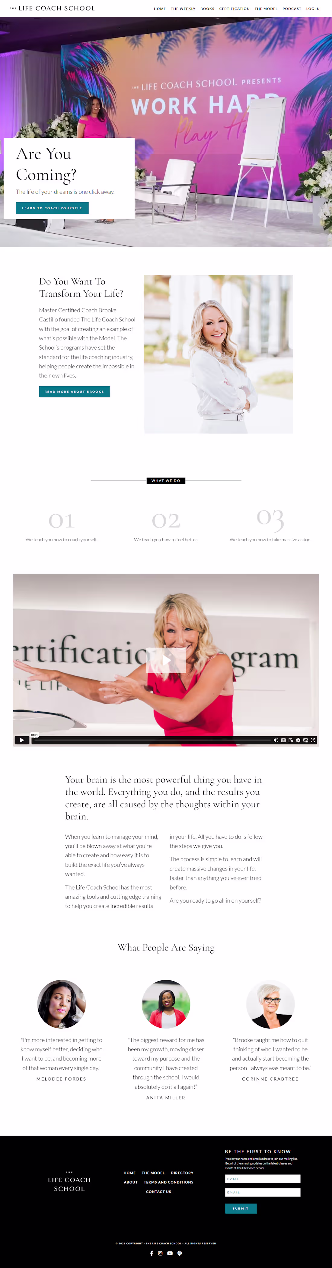 Cover image for Life Coach School: Full Kajabi