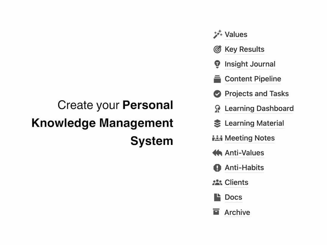 Cover image for Create Your Personal Knowledge Management System