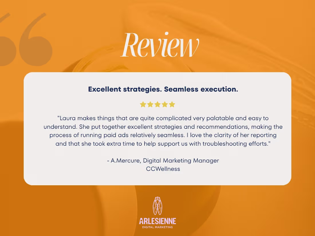 Cover image for 5-star review from Aubree Mercure