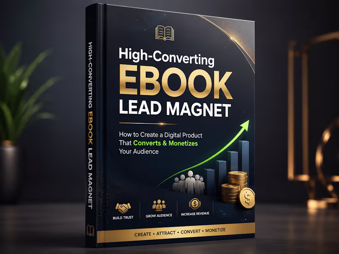Cover image for Professional Ebook Design to Boost Your Lead Generation