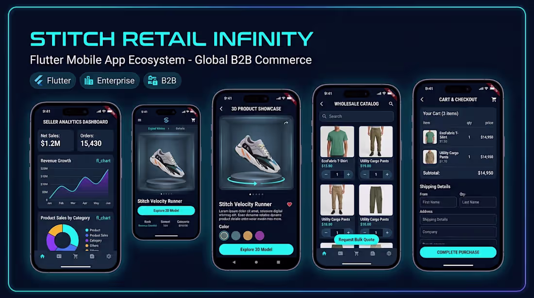 Cover image for 📱 Real Project Showcase: Stitch Retail