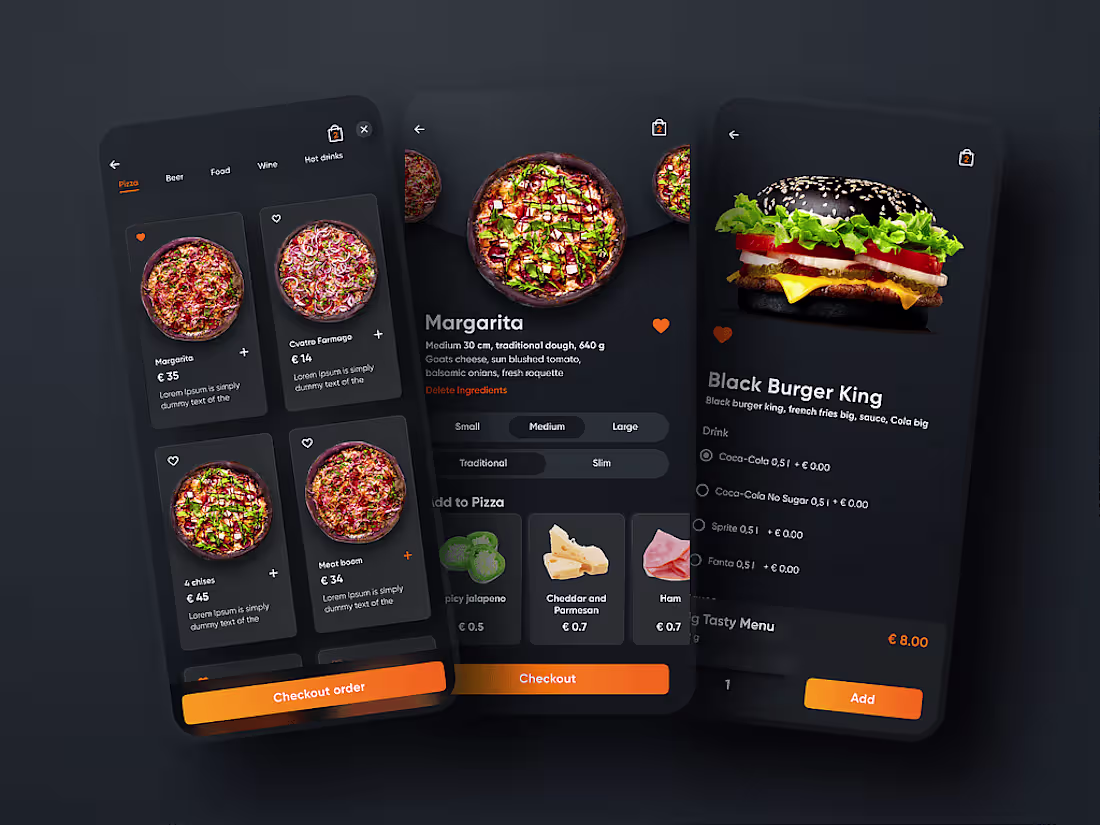Cover image for Mobile Pizza Ordering App for Fast and Convenient Delivery