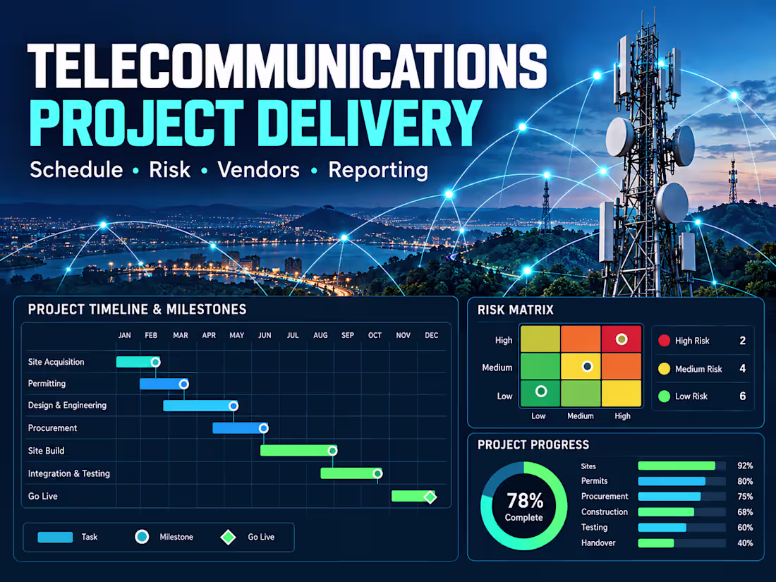 Cover image for Coordinated the end-to-end delivery of