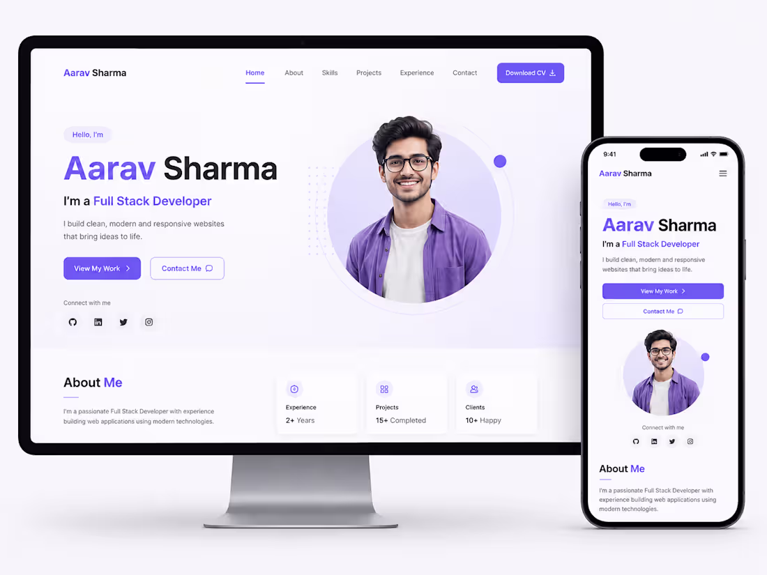 Cover image for Personal Portfolio Website
