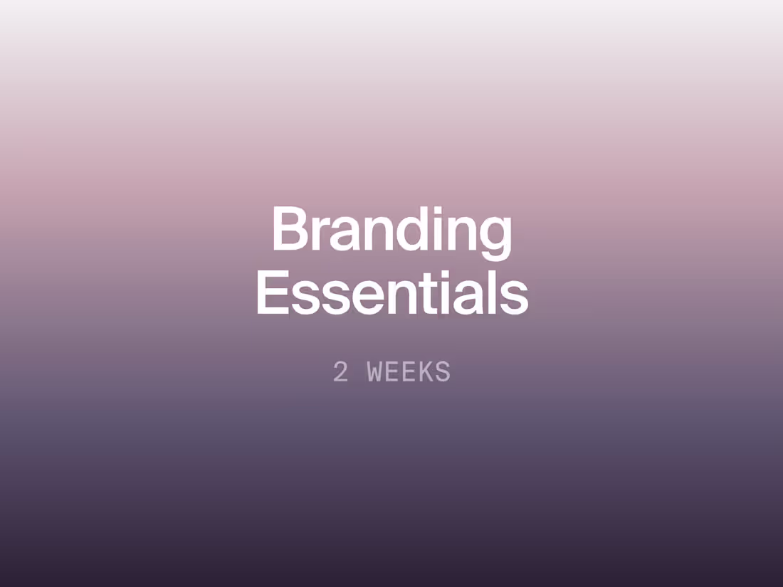 Cover image for Branding Essentials