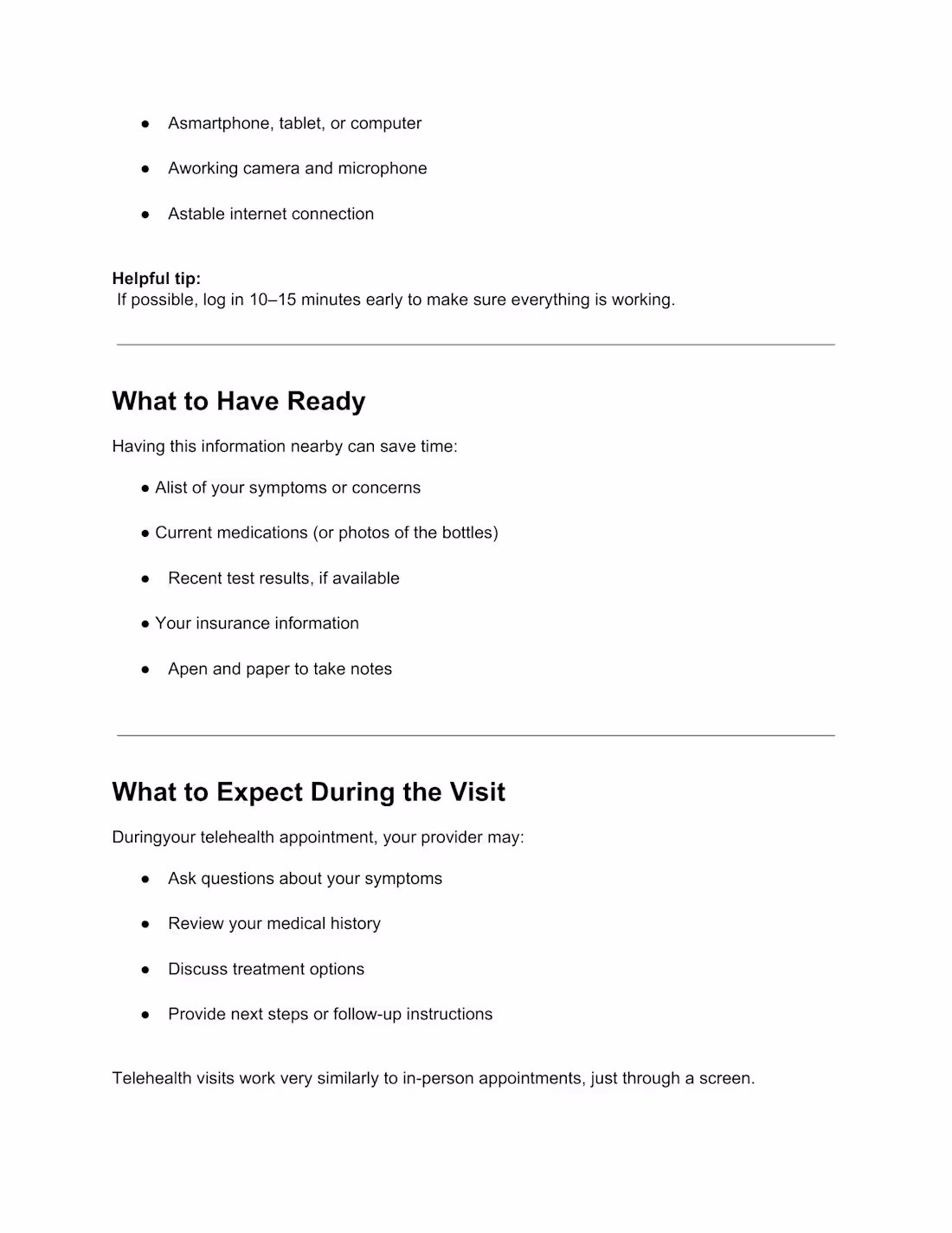 Cover image for Telehealth Patient Education Starter Kit