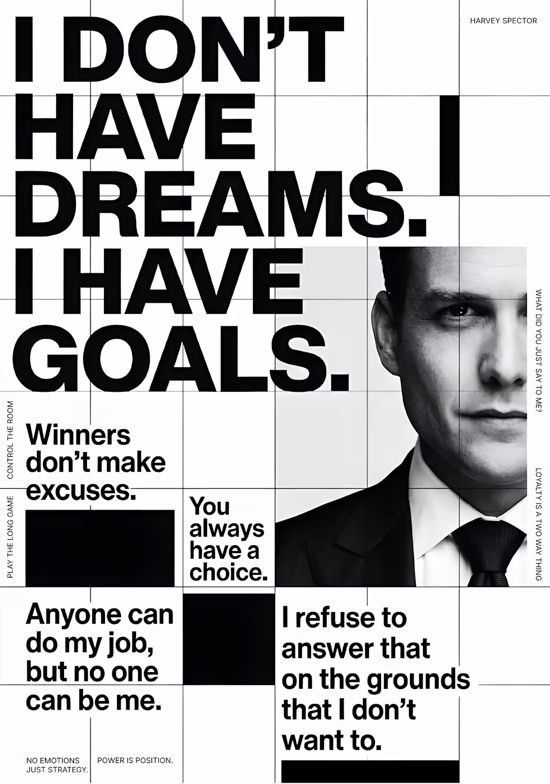 Cover image for Design Inspiration: Creating Typographic Posters from 'Suits'