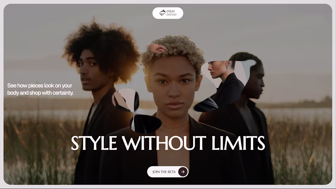 Cover image for StyleSense Interactive Landing Page

The project