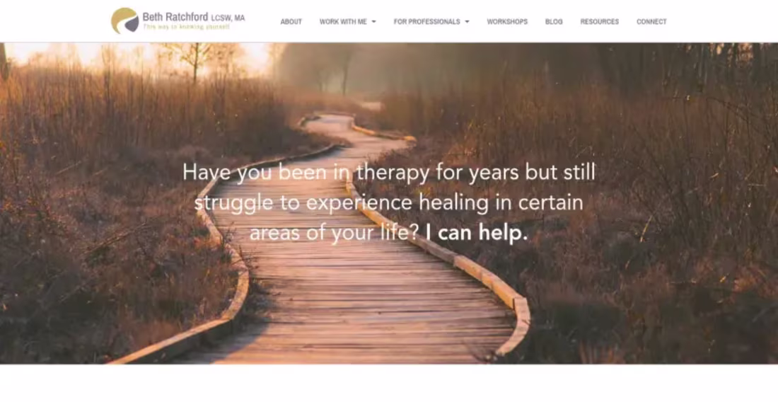 Cover image for Wordpress website for a psychologist