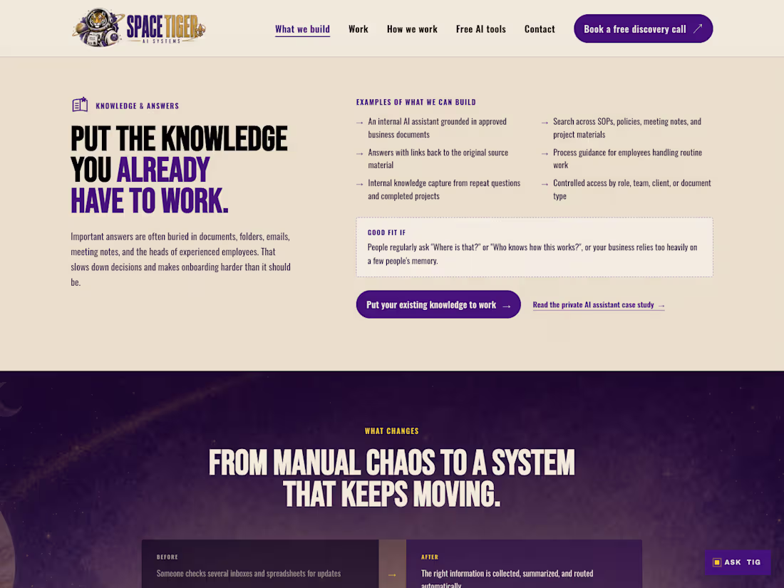 Cover image for Custom AI chatbot trained on your documents and website