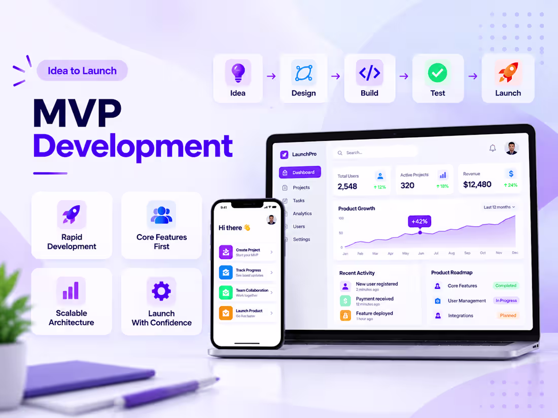 Cover image for MVP Development | SaaS & AI-Powered Applications