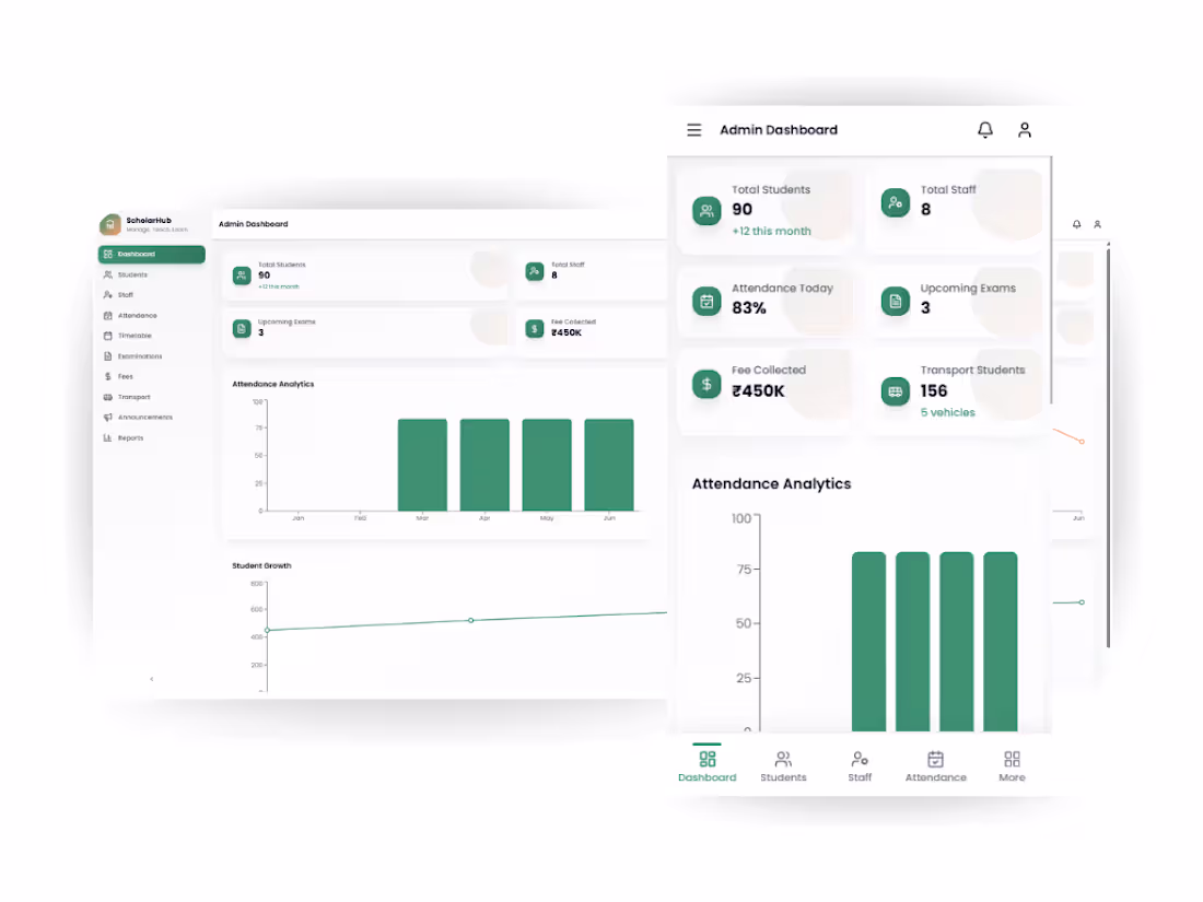 Cover image for ScholarHub - School Management Platform
Student