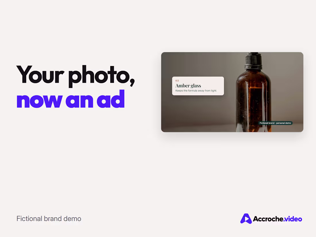 Cover image for Product Ad from Your Photo - 15s