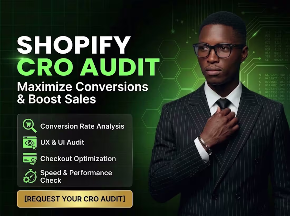 Cover image for Shopify CRO Audit — Find Exactly Why You're Losing Sales