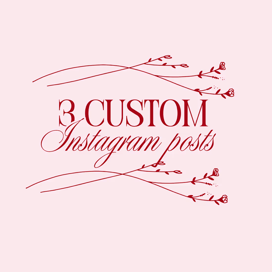 Cover image for 3 Custom Instagram Posts
