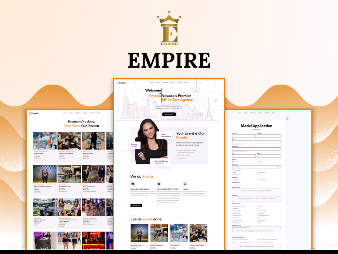Cover image for Empire Agency | Full Stack