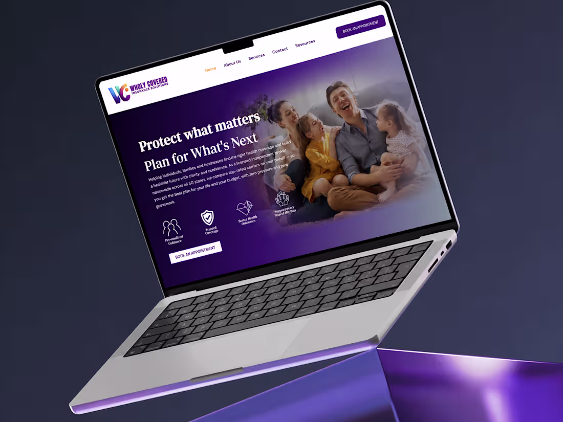 Cover image for A conversion-focused WordPress website for