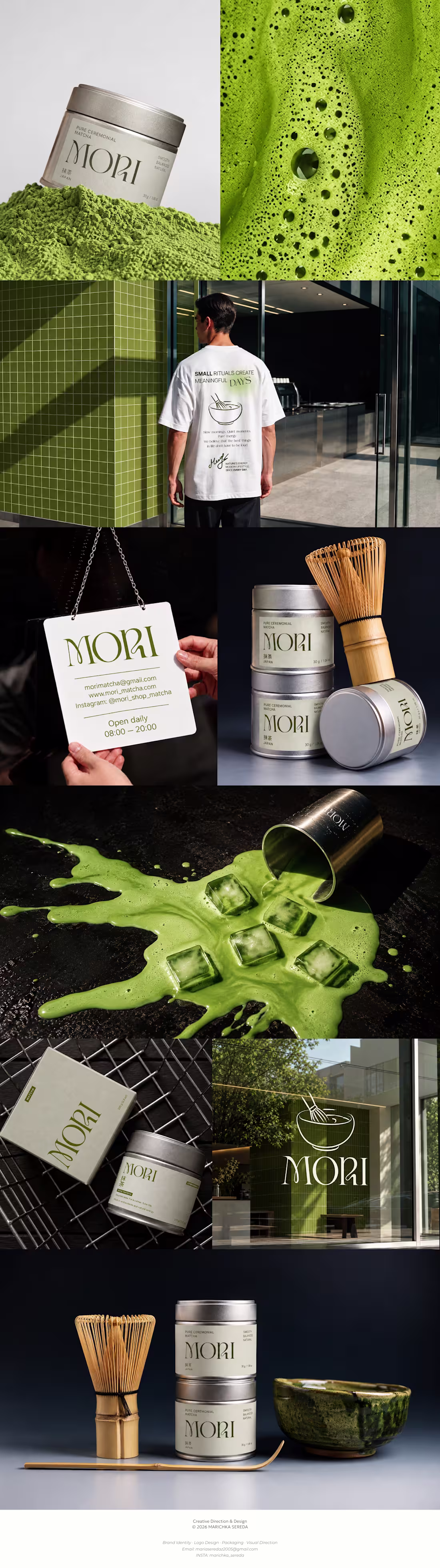 Cover image for MORI MATCHA — Brand Identity
I