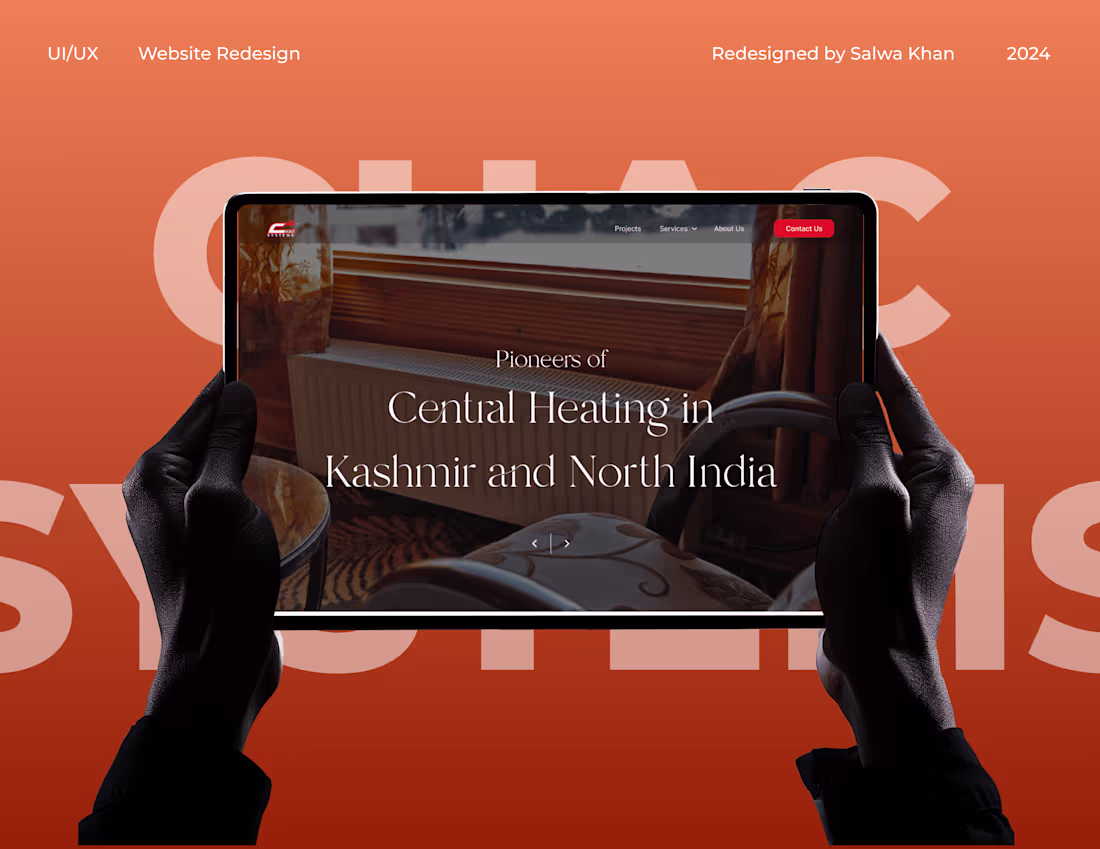 Cover image for ChacSystems Website Redesign