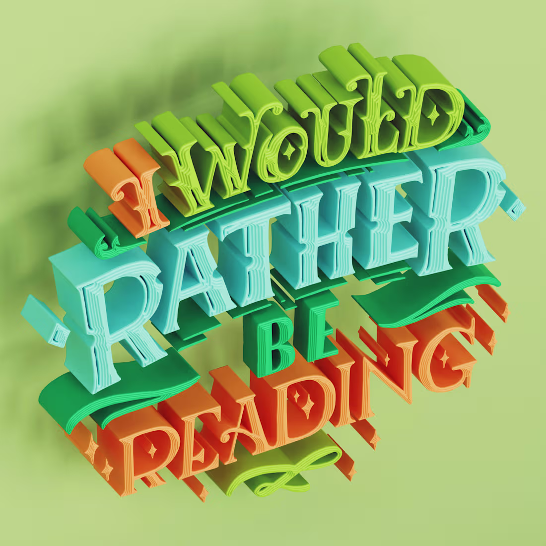 Cover image for 3D Lettering